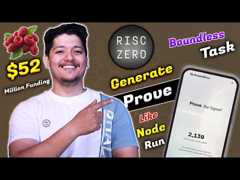 Potential Airdrop 🔥 - Boundless Airdrop & Prove Like Node Run Guide 2025 | $52 Million Funding Raise