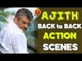 Ajith Most Powerful Action Scenes | Telugu Back 2 Back Action Scenes | Bhavani HD Movies