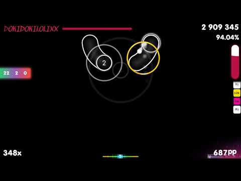 [8.78⭐300bpm] dokidokilolixx | Triodust - M.R. [Bunny Extinction] +DT 94.13% {661pp 1❌} - osu!
