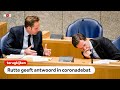 TERUGKIJKEN: Vervolg kamerdebat over coronamaatregelen