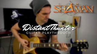 Shaman - Distant Thunder | Guitar Playthrough | GUGA QUEIROGA