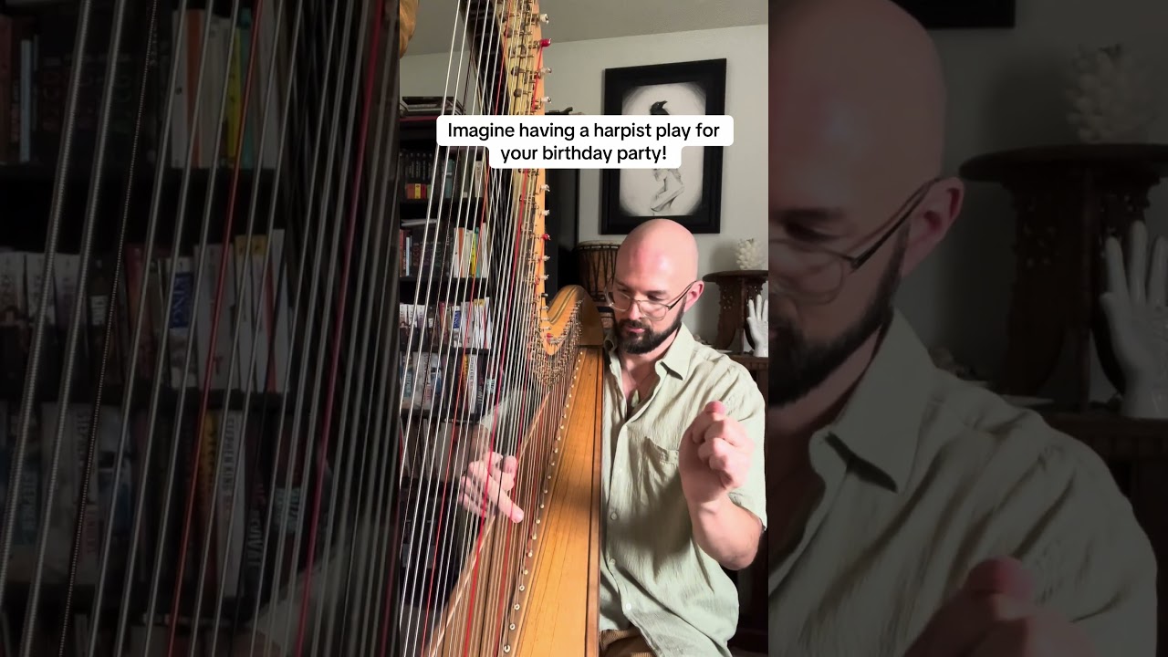 Promotional video thumbnail 1 for Josh Haudenschield, Harpist