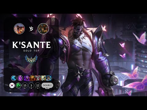 K'Sante Top vs Cassiopeia - KR Challenger Patch 12.23