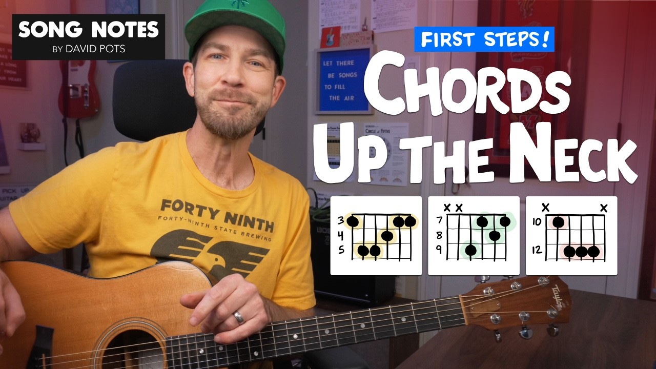 Video thumbnail for Chords Up The Neck: First Steps