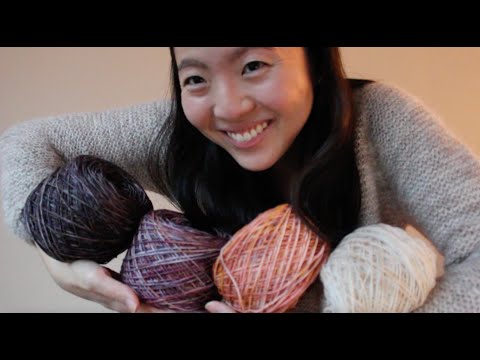 arieknits Podcast Ep. 17 - First Thoughts on Boucle Yarn, and My EKF Winter Solstice Shawl!