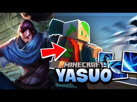 Chè Rí 🍒 -  I Bring GOD YASUO Into Minecraft??!  |  Datapack League of Legends