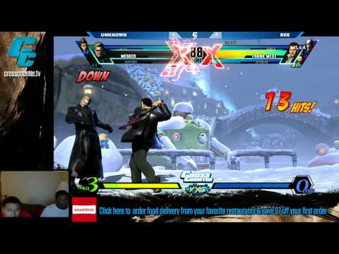 Cross Counter Room @ Evo 2013: Unkn0wn vs. Bee FT10 Money Match - Ultimate Marvel vs. Capcom 3