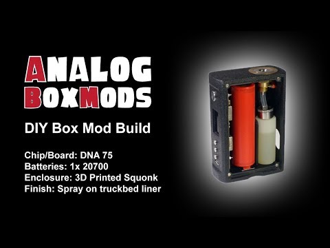 DNA 75/75c Squonk Box Mod by AnalogDan - Thingiverse