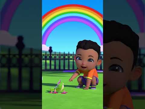 Rainbow Colors | Nursery Rhymes & Kids Songs | NuNu Tv