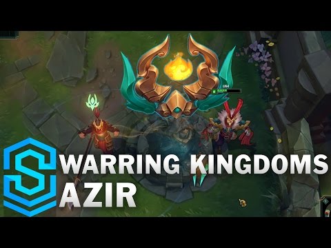 Warring Kingdoms Azir Skin Spotlight - Pre-Release - League of Legends