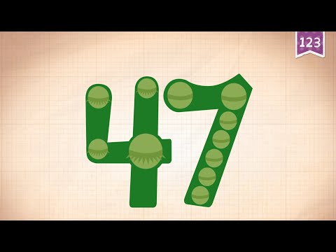 Learn numbers 45 46 47 48 for Kids Endless 123 Kids Mobile Game #preschoolers #math #counting