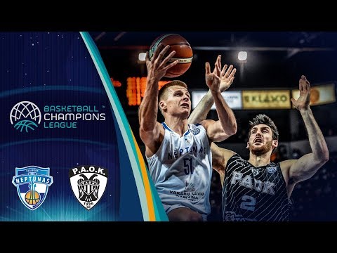 Neptunas Klaipeda v PAOK - Highlights - Basketball Champions League