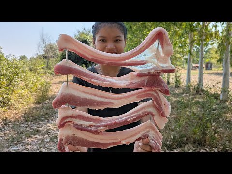 Best Fried Pork Belly Recipe | Red Braised Pork Belly