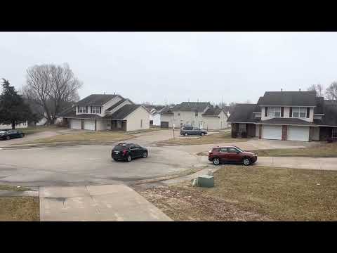 Beginning of Snow Columbia, MO. March 10, 2022 at 12:50pm.