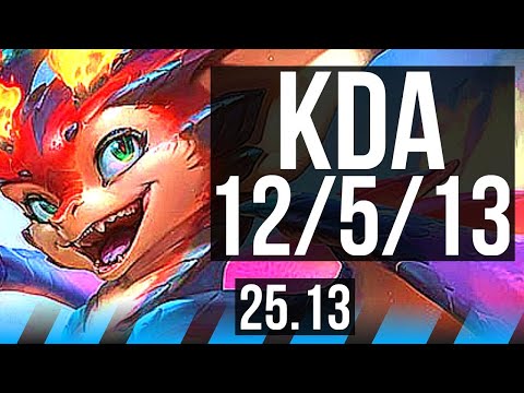 SMOLDER vs ANIVIA (MID) | 65k DMG, Dominating, 12/5/13 | KR Diamond | 25.13