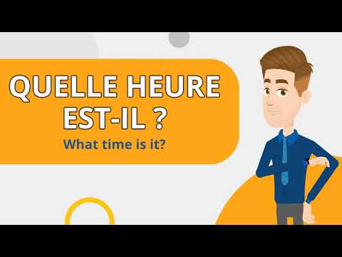 Quelle heure est il ? - French question #learnfrench