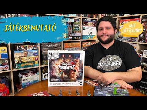 Unmatched Kalandok: Titokzatos történetek társasjáték bemutató - Tesla és a haverok - Mit Játsszunk?