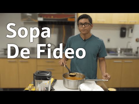 How to make Sopa De Fideo