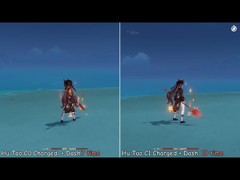 Hu Tao C0 vs Hu Tao C1