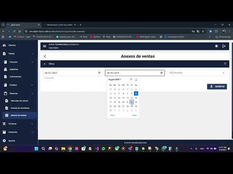 Miniatura del tutorial: Cómo generar anexos de ventas