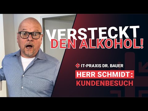 Herr Schmidt: Kundenbesuch | IT-Praxis Dr. Bauer