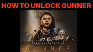 The Division 2 - HOW TO UNLOCK GUNNER!