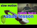 Turkish-beautiful saaz-2020-rabab lesson-Past Slow Motion