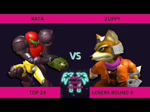 Kata (Samus) vs. Zuppy (Fox) - ECF 172 Top 24 Losers Round 4 SSBM