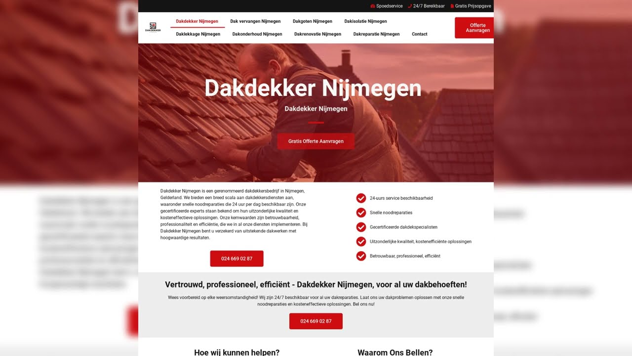 Dakdekker Nijmegen