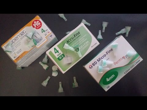 Aghi per penna insulinica - come usarli - Diabete...