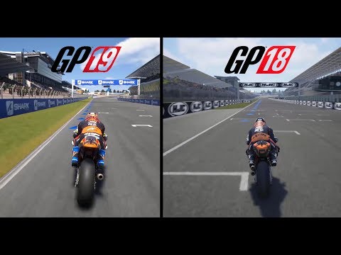 MotoGp 19 Vs MotoGp 18 (NEW)