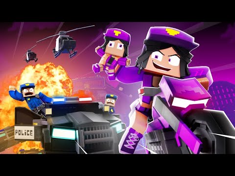 "Purple Girl" (I'm Psycho) [VERSION C] | Minecraft Animation Music Video  |      Subtitle Version