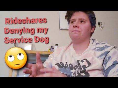 When Rideshares DENY Your Service Dog.