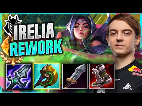CAPS TRIES NEW IRELIA REWORK TOP! - G2 Caps Plays Irelia TOP vs Renekton! | Season 11