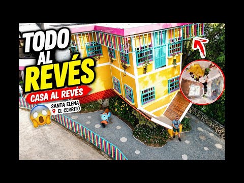 Todo está AL REVÉS 🤯 | La casa más rara de Colombia