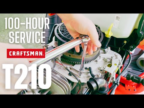 MTD Craftsman T210 T2200 Riding Mower 100-Hour Service + ADDITIONAL SERVICE ITEMS NOT IN MANUAL