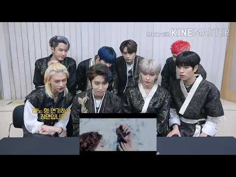 STRAY KIDS Reaction to EVERGLOW "Adios"💜 (Fanmade)
