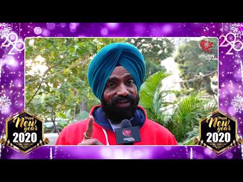 Gurmeet Saajan  Wishes  A Very Happy New Year To Vision Punjab TV Canada’s  Viewer