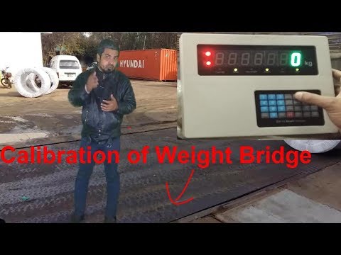 Calibration of Weighbridge | Weighing Indicator QDI 11 | Weighing Scale Digital