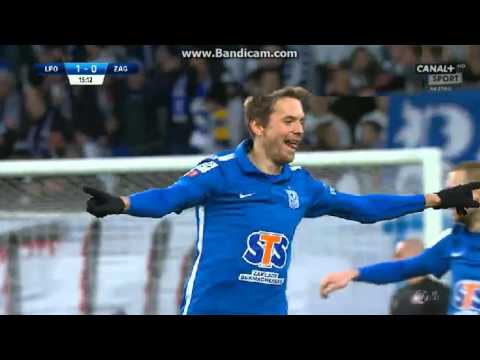 GOAL Kasper Hamalainen | Lech Poznan 2-0 Zaglebie | Kasper Hamalainen Lech Poznan 2-0 Zaglebie