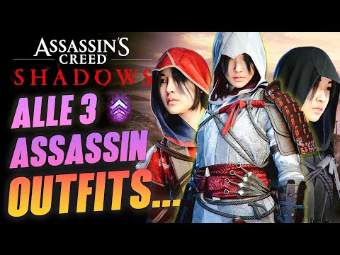 Get the BEST Assassin Outfits In AC Shadows - Black, Red, White - Tips - News