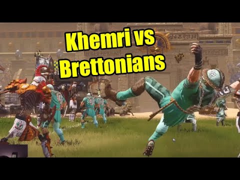 Crendorian Blood Bowl League Season 7 - Week 7: Khemri vs Brettonians