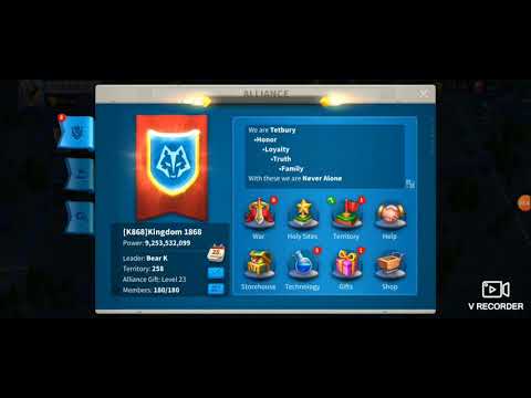 Rise of Kingdoms rally to Baba TC Son(Kvk3 Kd1868)