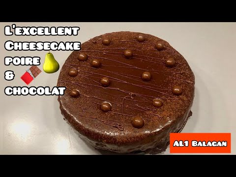 Recette cheesecake poire et chocolat