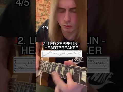 5 Hard AF Guitar Solos (With Tabs)