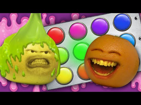 Annoying Orange - Slime Button Challenge