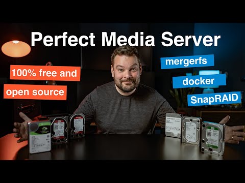 How to build the Perfect Media Server | Part 1 - The Tech Stack | mergerfs, SnapRAID, and docker.