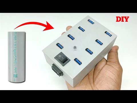 Make A Multi-port USB charger Station