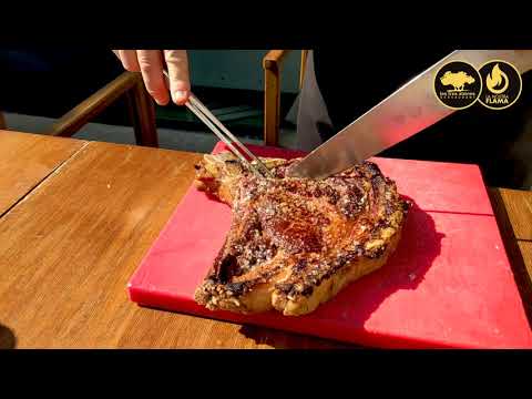 Chuleta de vaca vieja a la plancha Les Tres Alzines