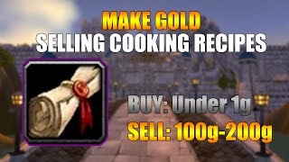 Make gold selling Cooking Recipes | WoW GoldMaking